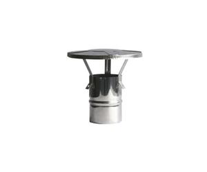 Cappello Cinese Monoparete in Acciaio Inox Ø 100 mm