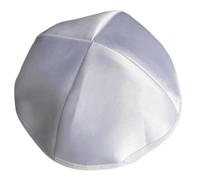 Cappello classico da uomo Jew Caps cultura e fede Yarmulke per varie occasioni Cappello Kippah per adulti Uso quotidiano Cappelli culturali, bianco, Taglia unica