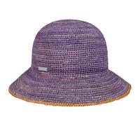 Cappello Cloche di Paglia Eliza by Seeberger lilla One Size