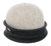 Cappello Cloche Twotone Woolmark by Seeberger antracite One Size