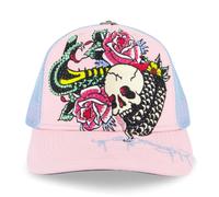 Cappello Cobra Ed Hardy Con Strass Rosa/Cielo - EHH0001-25RS