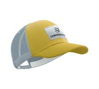 Cappello compressport trucker 6p grigio giallo
