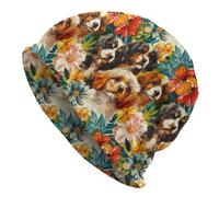 Cappello con Design a Forma di Cucciolo di Cane dei 9 Dalmata, Berretto alla Moda, Berretto Lavorato a Maglia per Uomo e Donna