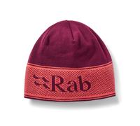 Cappello con logo a banda Rab Rosso TU