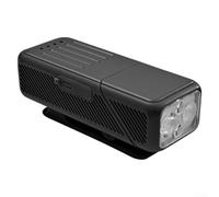 Cappello con luce ricaricabile a clip, con base magnetica e testa girevole di 90 gradi, per lavorare a mani libere, campeggio, pesca, escursionismo, corsa, colore nero