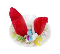 Cappello con orecchie da coniglio, copricapo occidentale stagionale per le vacanze, cappello pasquale da cowgirl, per carnevale, cacce alle uova, compleanno, riunioni di famiglia, celebrazioni, balli