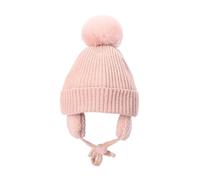 Cappello Con Paraorecchie Cappello invernale da bambino spesso con paraorecchie in lana di peluche, berretto lavorato a maglia for ragazze e ragazzi, accessori caldi for bambini(3)