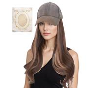 Cappello Con Parrucca, Berretto Con Extension Capelli, Acconciatura Stile Trendy Per Passeggiata Città Palco Appuntamenti Viaggio Shopping Attività All'Aperto Vacanza