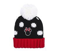 Cappello con PON PON Minnie Mouse, Disney, Cappello Invernale per Bambini, Taglia Unica