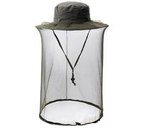 Cappello con rete anti-zanzare, Cappello da apicoltore con rete multicolore for apicoltura, giardinaggio e attività all'aperto(Green)