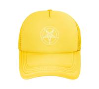 Cappello con sigillo di Bafometto, berretto da baseball regolabile in rete
