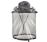 Cappello con Ventilatore Solare UPF50+, Cappello A Secchiello Traspirante con Rete | Copricapo da E Outdoor per Uomo E Donna, Ideale per Escursionismo, Spiaggia, Campeggio E Viaggio