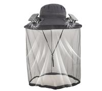 Cappello con Ventola Solare - Copricapo a Secchiello con Rete UPF50+ - Cappello a Bucket Traspirante e Impermeabile,per escursionismo, campeggio, spiaggia, sport all'aperto, uomo, donna, viaggio, comp