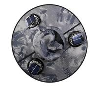 Cappello con ventole Solar Power 3-Speed Sweat Absorbing Headwear | Cappello da sole solare a tesa larga rinforzata con filo per uomini e donne all'aperto spiaggia estate campeggio pesca
