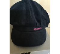 Cappello Con Visiera Adidas Donna Blu Berretto Vintage In Velluto Mary Jane