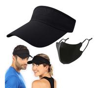 Cappello con Visiera Parasole ad Asciugatura Rapida,Cappello da Corsa,Cappello da Golf,Regolabile Berretto da Baseball,Traspirante Casuale All'aperto Movimento Cappellini