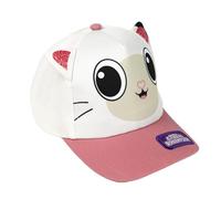 Cappello con Visiera per Bambini Pandy Pando Gabby's Dollhouse Berretto Estivo con Applicazioni Regolabile 60% Cotone 40% Poliestere