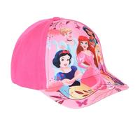 Cappello con Visiera Principesse Disney Berretto Fucsia Estivo per Bambini Regolabile Protezione dai Raggi UV