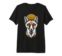 Cappello Cool Fox Beanie Design Urban Animal Maglietta Premium