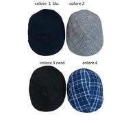 cappello coppola becco cotone misure da 55 a 61 elegante cerimonia hat man moc