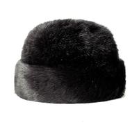 Cappello cosacco da Uomo Colbacco Cappello Invernale Caldo Nero