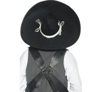 Cappello Costume Da Festa Deluxe Per Adulti Bandito Messicano Autentico Smobrero