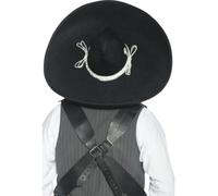 Cappello Costume Da Festa Deluxe Per Adulti Bandito Messicano Autentico Smobrero