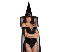 Cappello Costume Da Strega Malvagia Dreamgirl Per Donna