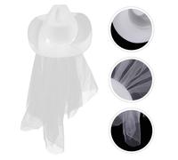 Cappello Cow Boy Capello Da Cowboy Donna Cowgirl Per Le Donne Bianco
