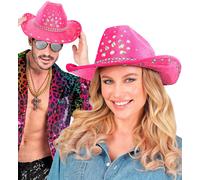 Cappello cowboyDIAMANTI ROSA