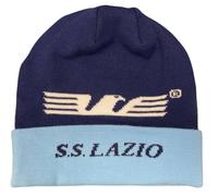 Cappello cuffia acrilico zuccotto SS Lazio bicolore