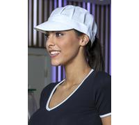 Cappello Cuffia Berretto Uomo Donna Lavoro Alimentare Cucina Cuoco Bar Visiera