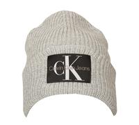 Cappello cuffia CK CALVIN KLEIN JEANS berretto con risvolto foderato misto lana