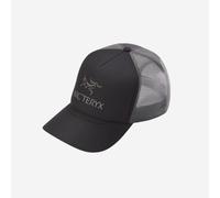 Cappello curvo Arc'teryx Bird Word Trucker nero grafite /