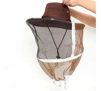 Cappello da apicoltore con velo a rete, anti-puntura, cappello da apicoltore