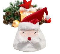 Cappello da Babbo Natale, accessorio interattivo per feste, con colorate e musica, cappelli di Natale , per uomini, donne, ragazzi, ragazzi, ragazzi, per compleanni, vacanze, Capodanno