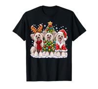Cappello da Babbo Natale con Cane crestato Cinese Maglietta