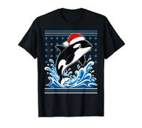 Cappello da Babbo Natale con Orca e Orca Maglietta