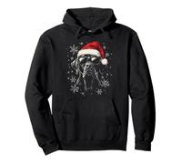 Cappello da Babbo Natale Divertente con Cane Mamma papà Natale Felpa con Cappuccio