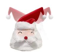 Cappello da Babbo Natale elettrico, divertimento interattivo, 20 x 20 x 40 cm, cappello da festa luminoso, copricapo per le vacanze, vestibilità regolabile, per Natale, compleanni