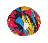 Cappello da bagno con graffiti di street art