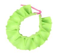 Cappello da Bagno Paraorecchie Regolabile per Verde | Tpe Leggero, Protegge Occhi e Orecchie, Deflusso Rapido Dell’acqua, per Bagno
