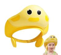 Cappello da bagno per bambini, berretto da doccia per | Cartoon Regolatore doccia per doccia con visiera del fumetto | Visor per il bagno per la protezione degli occhi e 'orecchio, cappello da