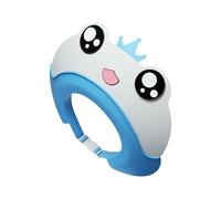 Cappello da bagno per bambini, regolabile, protettivo, per il lavaggio dei capelli, per bambini, per bambini, cuffie da doccia per occhi e orecchie sicure durante il bagno accessori per bambini