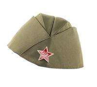 Cappello da barca russo regolabile con stella per esibizioni teatrali e feste cosplay evento di ballo copricapo festa a tema