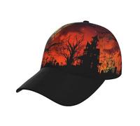 Cappello da Baseball a Forma di Zucca Autunnale per Halloween, Cappello da Spiaggia/Sole Regolabile per Uomo e Donna