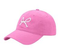 Cappello da baseball alla moda con papillon per donne e uomini, cappelli da camionista, cappello da sole regolabile alla moda con visiera, per escursioni e viaggi, Rosa acceso, Taglia unica