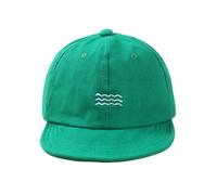 Cappello da baseball alla moda per bambini, taglia regolabile, comodo ed elegante, leggero, per bambini da 6 mesi a 3 anni, ricamo verde, Taglia unica