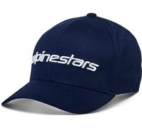 Cappello da baseball Alpinestars unisex Linear Hat - blu navy / bianco - L/XL