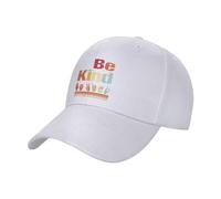 Cappello da Baseball ASL-Student Sign Language Bekind Cappello All'Aperto Asciugatura Rapida Donna Cappucci da Golf, per All'Aperto, Golf, Sportivo, 57-60cm